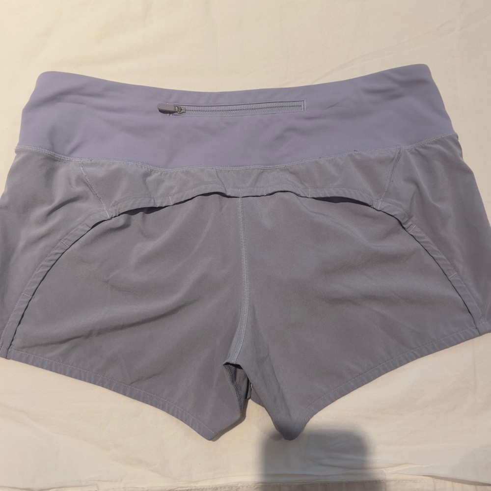 Lululemon Run Times Shorts II *4" Speed Up Size 8 Berry Mist Running Exercise - Picture 10 of 14